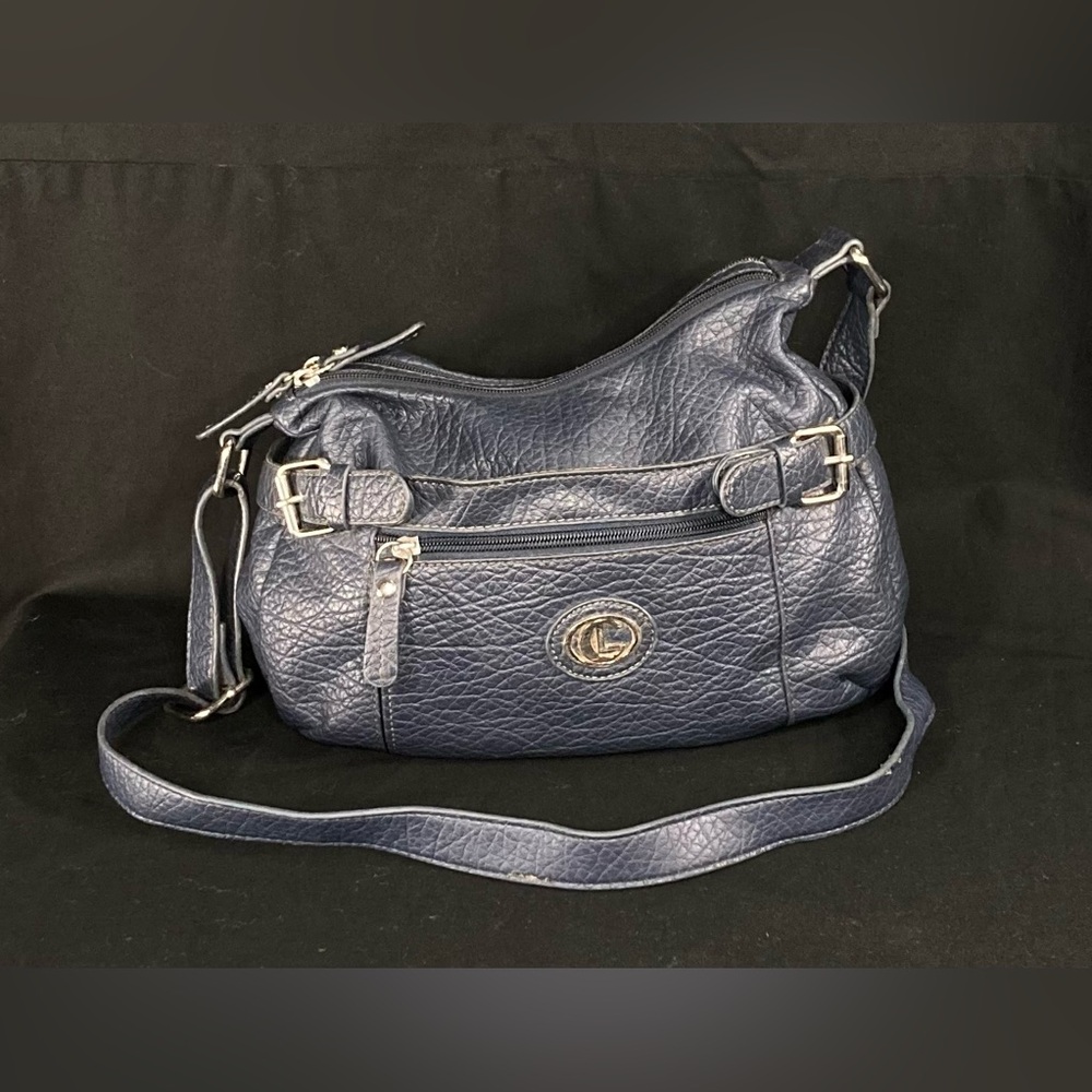 Liz Claiborne Dark Blue Shoulder Bag